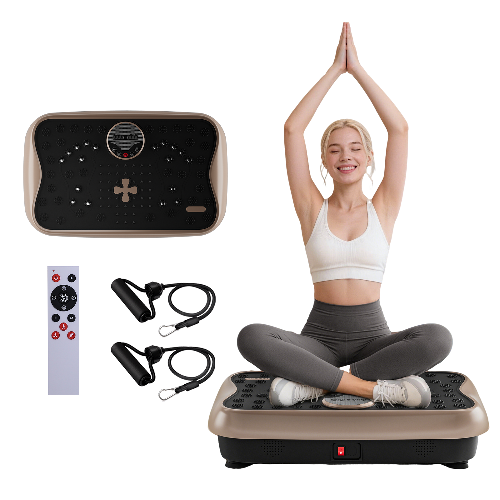 Hophorse® Vibration Plate for Weight Loss & Recovery at Home