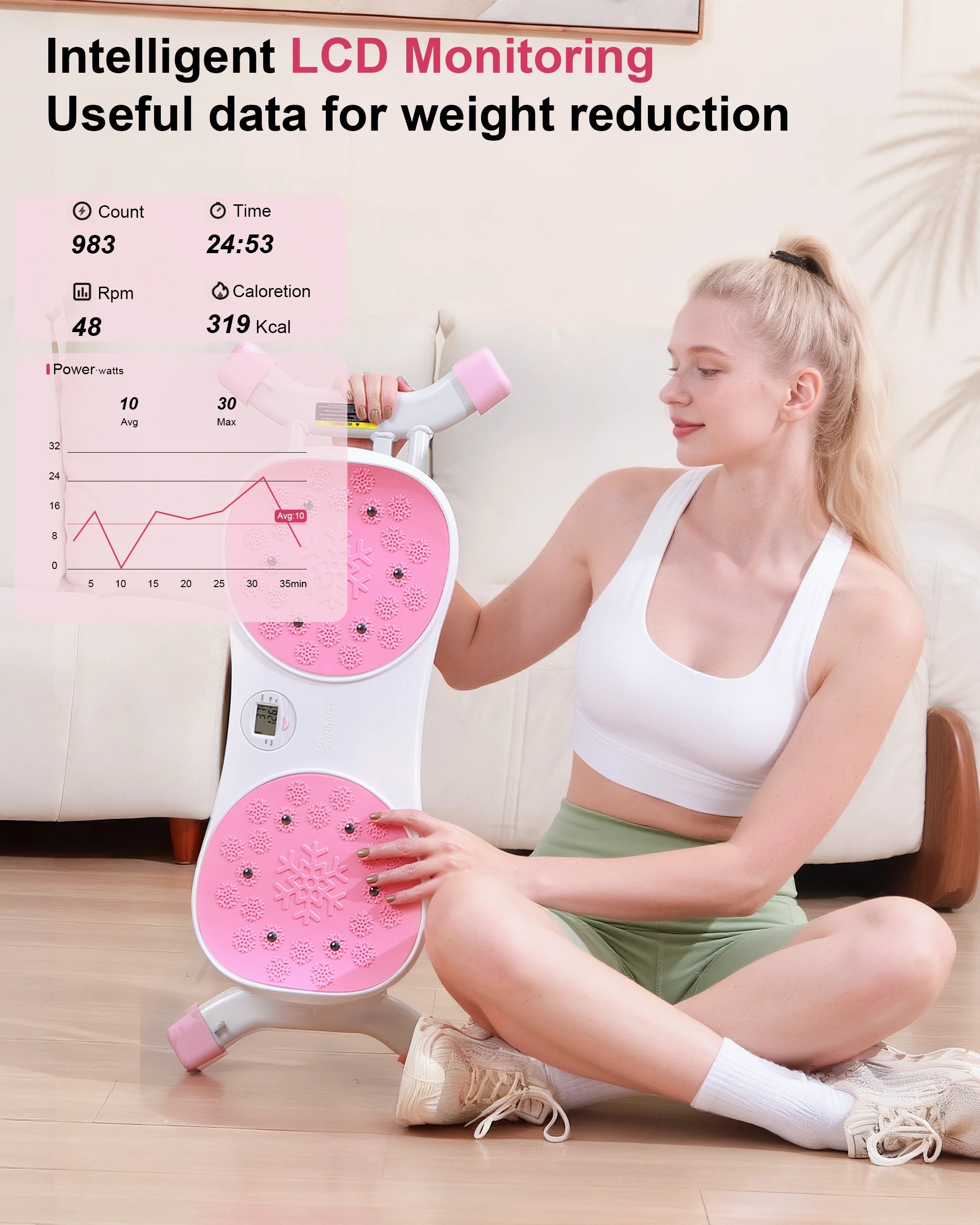 Hophorse® 8-in-1 Ski Simulator & Stability Balance Board