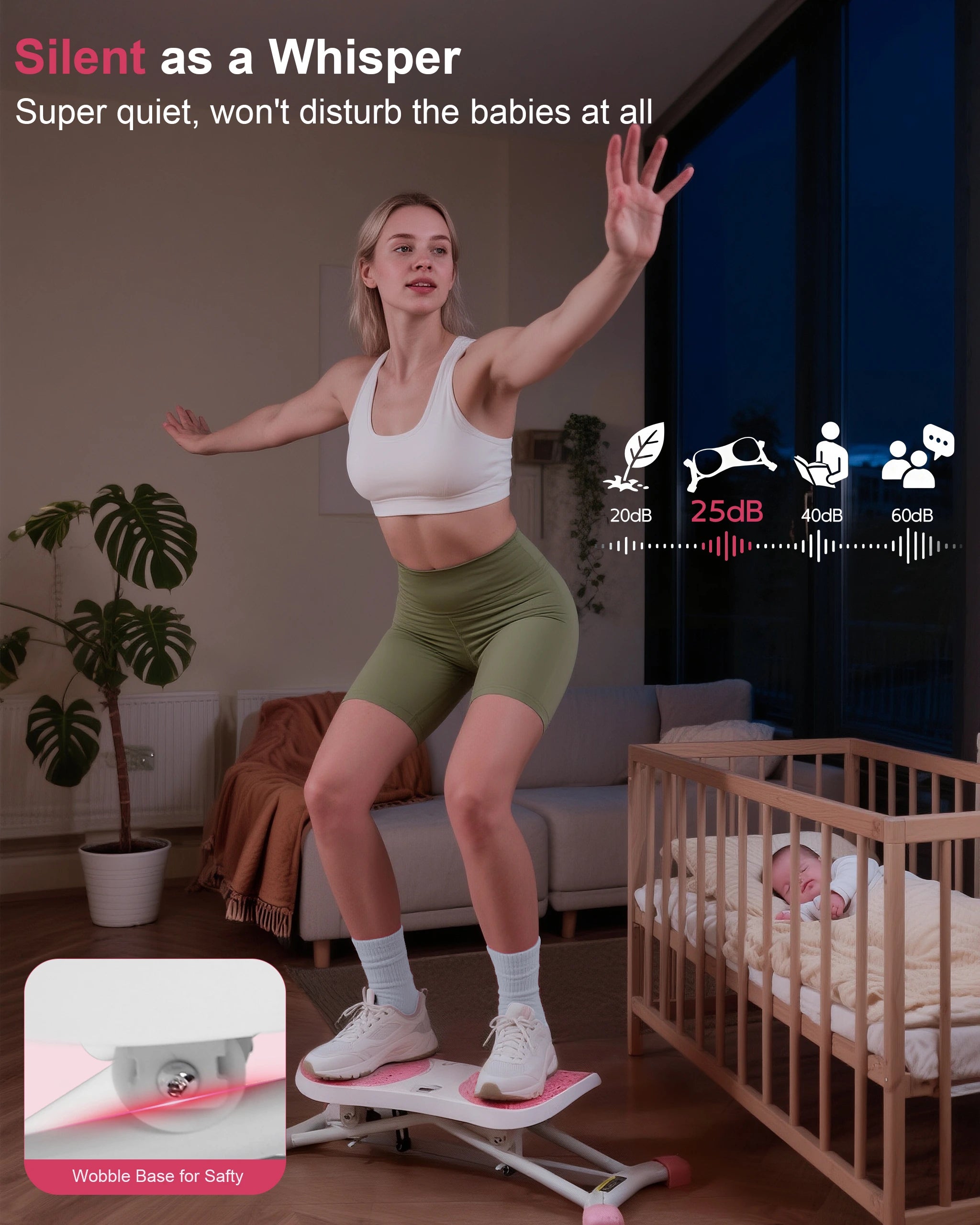 Hophorse® 8-in-1 Ski Simulator & Stability Balance Board