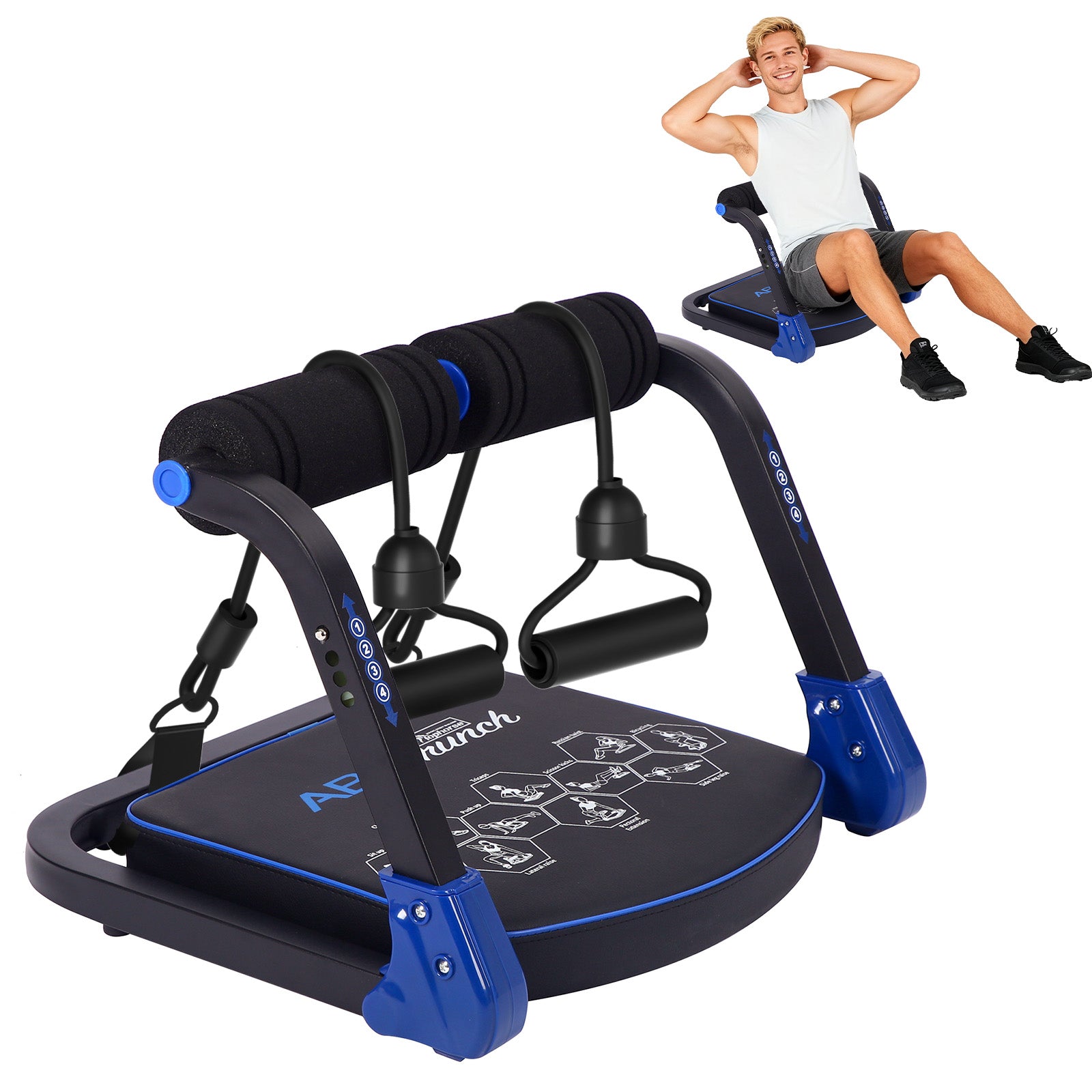Hophorse® Core Sculpt Ab Machine - Multi-Function Sit-Up & Waist Trainer