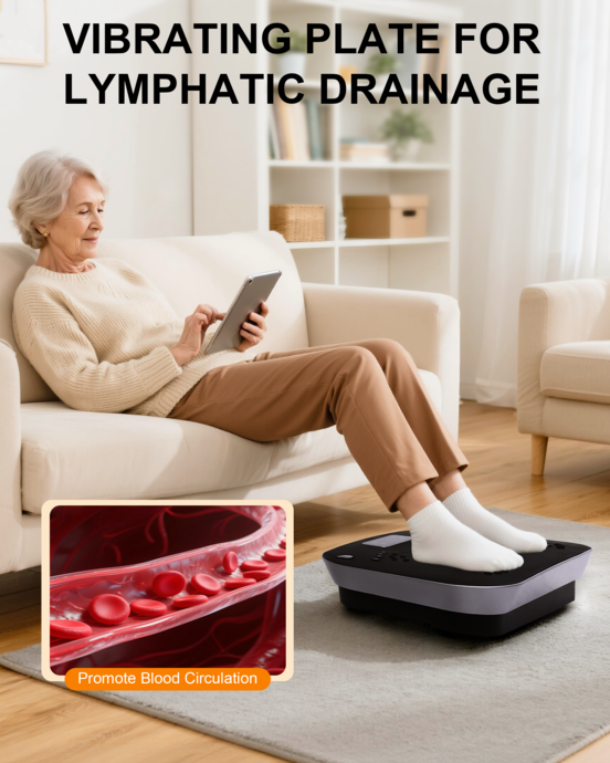 Hophorse® Pro Max Vibration Plate - Heavy Duty 460lbs Capacity & 180 Speeds