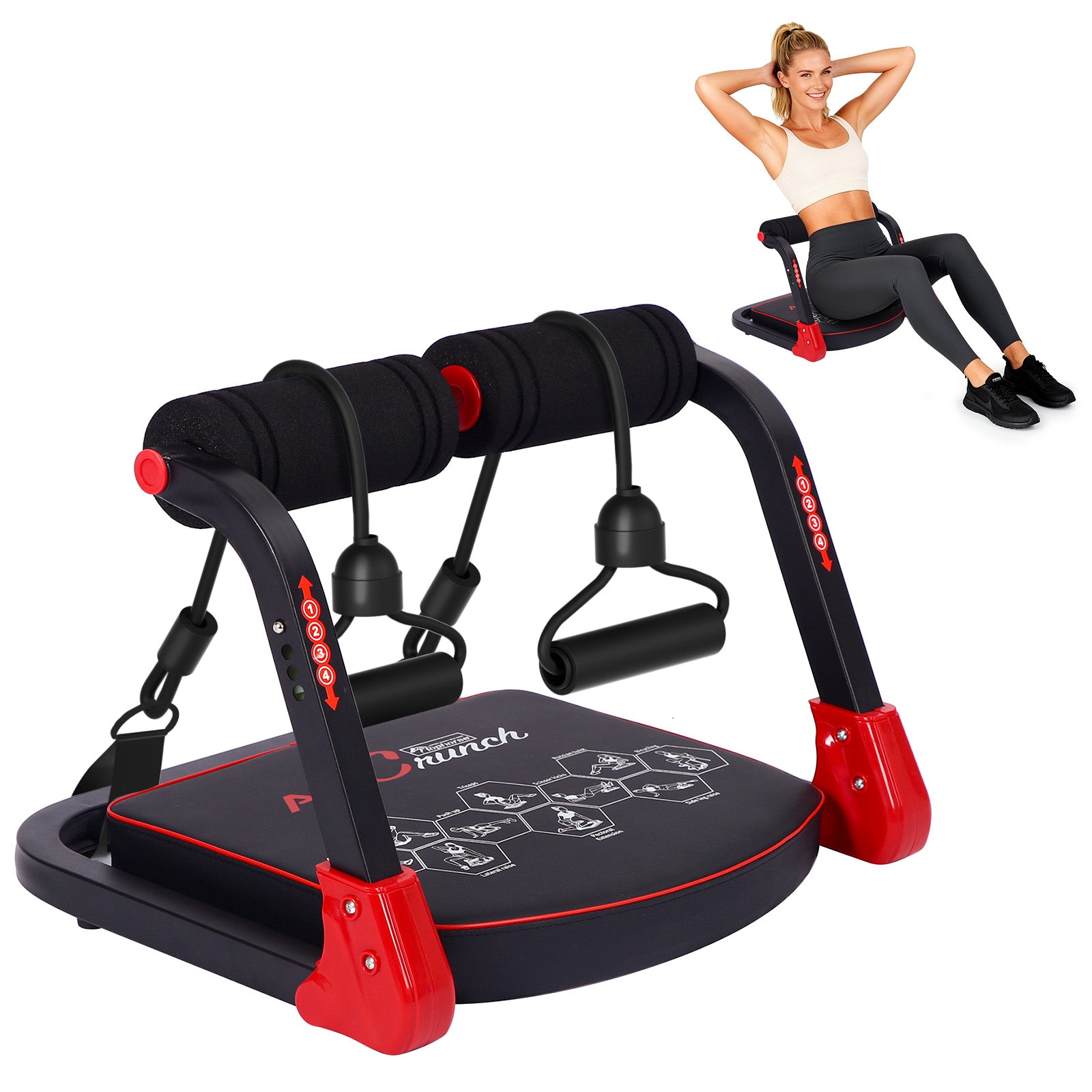 Hophorse® Core Sculpt Ab Machine - Multi-Function Sit-Up & Waist Trainer