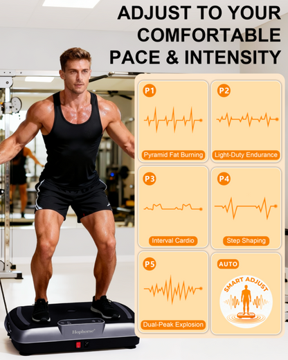 Hophorse® Pro Vibration Plate - 180 Speeds High-Frequency Workout Platform