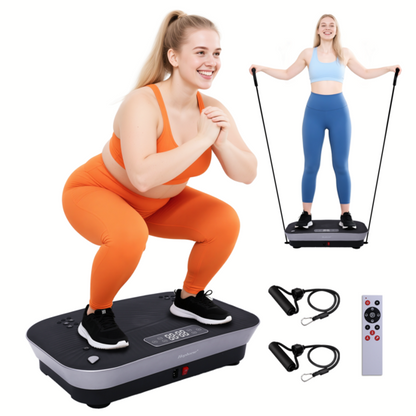 Hophorse® Pro Max Vibration Plate - Heavy Duty 460lbs Capacity & 180 Speeds