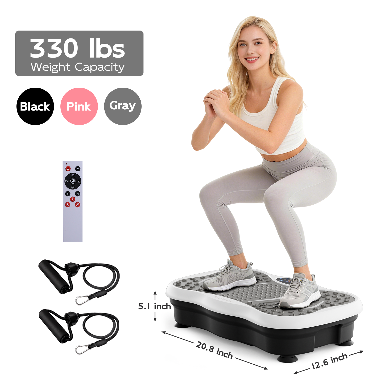 Hophorse® Essentials Vibration Plate - Home Body Shaking & Toning Machine